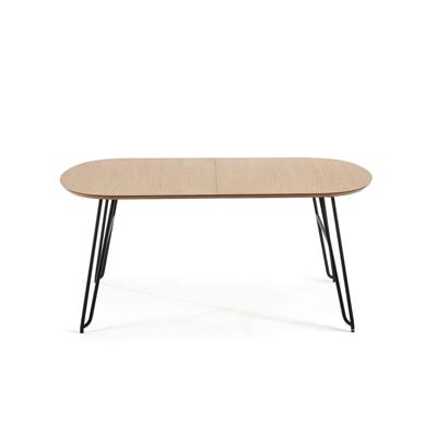 Kave Home Uitschuifbare Ovale Eettafel 'Novac' 170 - 320 x 100cm