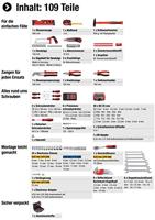 Meister Gereedschapskoffer Alu 109-Delig W - WU8971490 - thumbnail