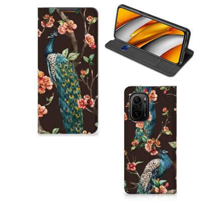 Xiaomi Mi 11i | Poco F3 | Hoesje maken | Pauw met Bloemen