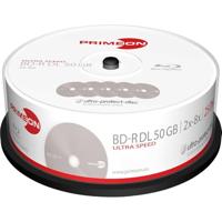 Primeon 2761318 Blu-ray BD-R DL disc 50 GB 25 stuk(s) Spindel Antikras-coating - thumbnail