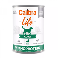 Calibra Life Dog Adult Monoprotein Eend natvoer hond 400 gram - thumbnail
