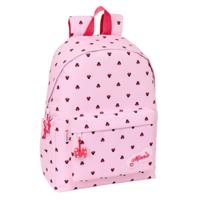 Schoolrugzak Minnie Mouse Naive Roze 31 x 43 x 13 cm - thumbnail