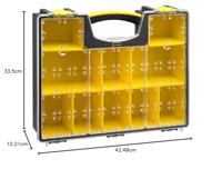 STANLEY Assortimentsdoos Universeel (b x h x d) 423 x 106 x 334 mm Aantal vakken: 8 Inhoud 1 stuk(s) - thumbnail