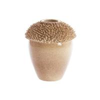 Light & Living Vaas 'Sangku' Keramiek, kleur Taupe - thumbnail