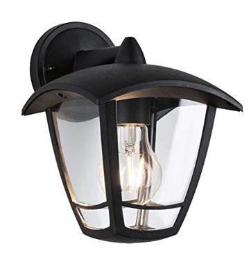 Paulmann 94392 Wandlamp E27 Helder, Zwart