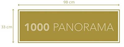 Clementoni panorama puzzel marvel superhelden, 1000st.