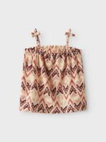 Name it zomer top S/S meisjes - print beige - Nkfhamsa - thumbnail