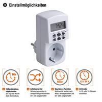 Meister Tijdschakelklok Digitaal Tot 1800W - WU7474110 - thumbnail