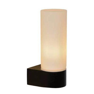 Lucide JESSE - Wandlamp Badkamer - 1xG9 - IP44 - Zwart