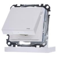 Merten MEG2414-0319 Wandcontactdoos System M Polar-wit 1 stuk(s)