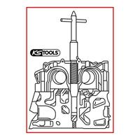 KS Tools 152.1386 Injectorstoelreinigingsgereedschap, BMW M47TU, M57 en M57TU - thumbnail
