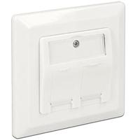 DeLOCK Keystone Wall Outlet 2 Port doos - thumbnail