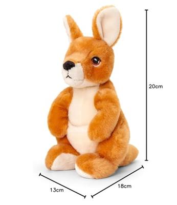 Keeleco Knuffel Wallaby 20 cm