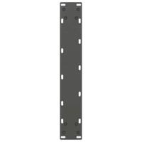 Bartafelpoten 2 st U-vormig 50x(110-111) cm staal antraciet - thumbnail