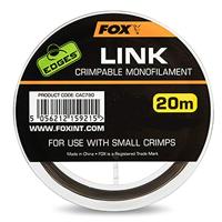 Fox Edges Link Trans Khaki Mono 20m 0.64 mm 35 lbs - thumbnail
