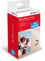AgfaPhoto vulling voor fotoprinter Realipix Mini P, cartridge en 50 vel fotopapier - thumbnail