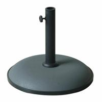 Marbueno Parasol Rond Beton 41,5x35 cm 15KG Grijs Tuin, Zwembad en Terras 10446 - thumbnail