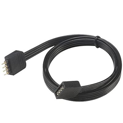Akasa VegasM LED-stripverlichting verlengkabel, 50 cm kabel met 4 pin RGB male naar female connectot Akasa VegasM LED-stripverlichting verlengkabel, 50 cm kabel met 4 pin RGB male naar female connectot