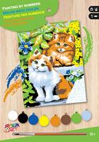 Sequin Art schilderen op nummer kittens - thumbnail