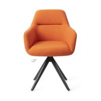 Jesper Home Kinko eetkamerstoel Tangerine turn black - thumbnail