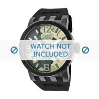 Invicta horlogeband 10457 DNA Rubber Zwart 32mm - thumbnail