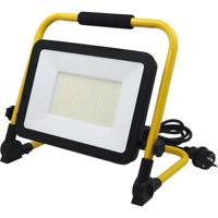 LED Bouwlamp met Stekker + Statief - Brinton - 100 Watt 9500 Lumen - Aanpasbare Lichtkleur 3000K-4000K-6500K - Waterdicht IP65 - Kantelbaar - thumbnail