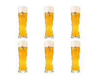 Grolsch - Bierglas "Weizen" 300ml - 6 stuks - thumbnail