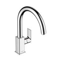 Hansgrohe Keukenmengkraan Vernis Shape M35 Eengreeps Met Draaibare Uitloop Chroom - thumbnail
