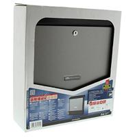 Burg-Wächter brievenbus met krantenvak London-Set zwart/RVS - thumbnail