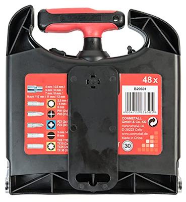 CON:P Mini T-Dopsleutelset 48Delig - B20601