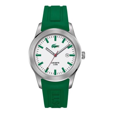 Lacoste horlogeband 2010412 / LC-11-1-14-0085 Rubber Groen 22mm Lacoste horlogeband 2010412 / LC-11-1-14-0085 Rubber Groen 22mm