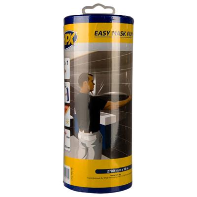 HPX Easy mask film crêpepapier 2700mm x 16m + dispenser - DE270016 DE270016 HPX Easy mask film crêpepapier 2700mm x 16m + dispenser - DE270016 DE270016