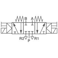 IMI NORGREN Mechanisch bedienbaar pneumatisch ventiel V50A611A-A213A 24 V/DC Materiaal (behuizing) Aluminium Afdichtmateriaal NBR 1 stuk(s) - thumbnail