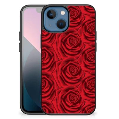 Apple iPhone 13 mini Bloemen Hoesje Red Roses Apple iPhone 13 mini Bloemen Hoesje Red Roses