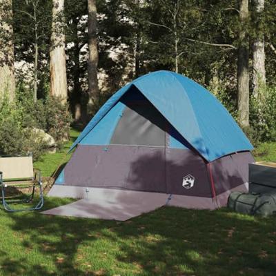 VidaXL Koepeltent 4-persoons waterdicht blauw VidaXL Koepeltent 4-persoons waterdicht blauw
