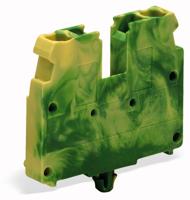 WAGO 869-337 Doorgangsklem Veerklem Groen, Geel 100 stuk(s) - thumbnail