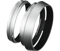 FujiFilm LH-X100 zilveren zonnekap en adapterring voor de X100, X100S - thumbnail