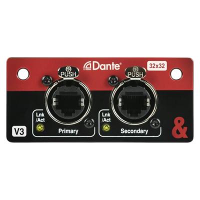 Allen & Heath SQ Dante 32x32 Audio-interface voor SQ & AHM