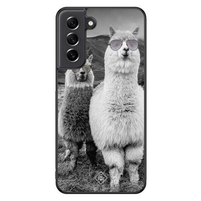 Samsung Galaxy S21 FE hoesje - Lama bruh Samsung Galaxy S21 FE hoesje - Lama bruh