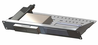Allnet 176992 US-8 Rackmount kit 1 HE Zilver