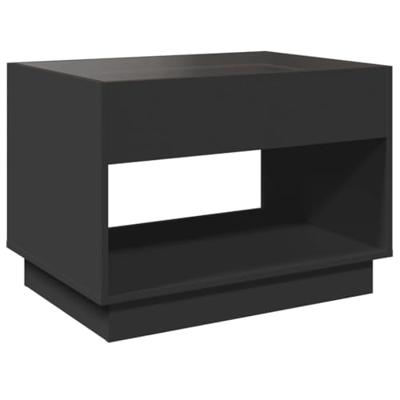 Salontafel met Infinity LED 70x50x50 cm zwart Salontafel met Infinity LED 70x50x50 cm zwart