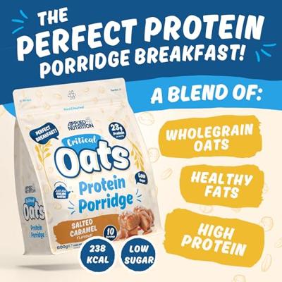 Critical Oats Protein Porridge 600gr Salted Caramel