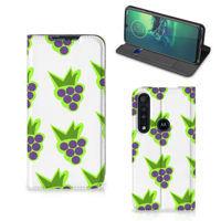 Motorola G8 Plus | Flip Style Cover | Druiven - thumbnail