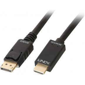 LINDY 36920 DisplayPort-kabel DisplayPort / HDMI Adapterkabel DisplayPort-stekker, HDMI-A-stekker 0.50 m Zwart LINDY 36920 DisplayPort-kabel DisplayPort / HDMI Adapterkabel DisplayPort-stekker, HDMI-A-stekker 0.50 m Zwart