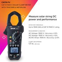 FLIR CM78-PV Stroomtang op zonne-energie - thumbnail