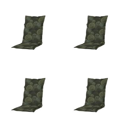 Kussen lage rug Circle groen (4 stuks) Madison - Madison