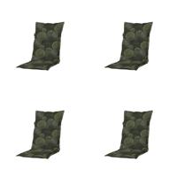 Kussen lage rug Circle groen (4 stuks) Madison - Madison - thumbnail