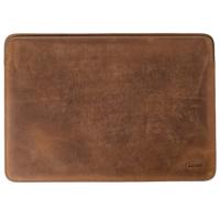 Accezz Leather hoes voor MacBook 15 inch Laptop sleeve Bruin - thumbnail