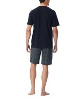 Schiesser Schiesser Pyjama Short nightblue 181157 54/XL - thumbnail