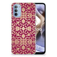Siliconen Hoesje Motorola Moto G31 | G41 Barok Pink - thumbnail